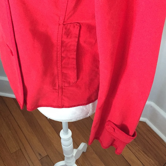 Red Ann Taylor LOFT light jacket - Picture 3 of 3